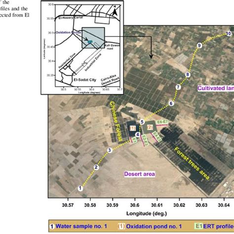 Location map of El Sadat city and its surroundings | Download Scientific Diagram