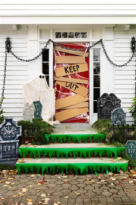 25 Halloween Door Decorations to Get Into the Holiday Spirit