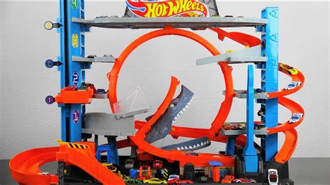 Hot Wheels Ultimate Garage Tower Shark Loop Racetrack, Vehicles Set | ubicaciondepersonas.cdmx ...