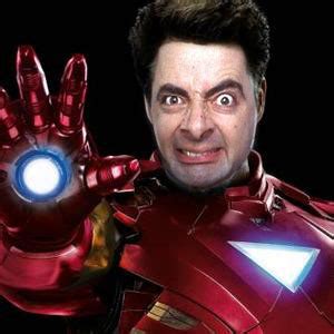 Mr. Bean As Iron Man - Mr. Bean Fan Art (31148205) - Fanpop