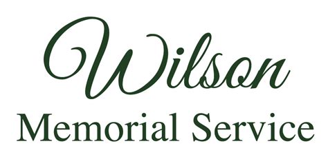 Obituary Listing | Wilson Memorial Service