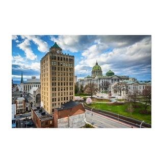 Harrisburg Pennsylvania Pennsylvania State Capitol Art Print/Poster ...