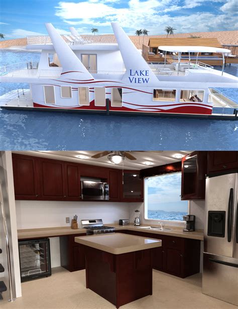 Luxury Houseboat Floor Plans