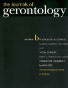 Journals of Gerontology Series B: Psychological Sciences and Social Sciences