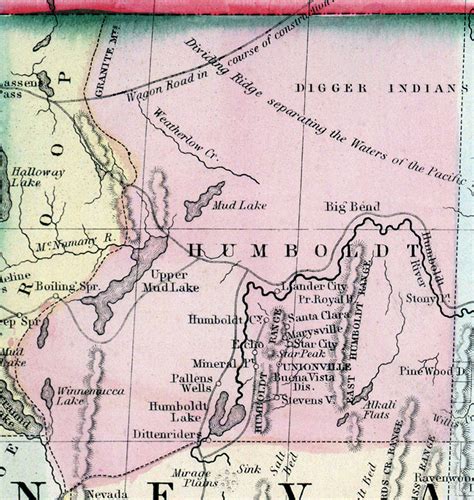 Humboldt County, Nevada, 1865 | House Divided