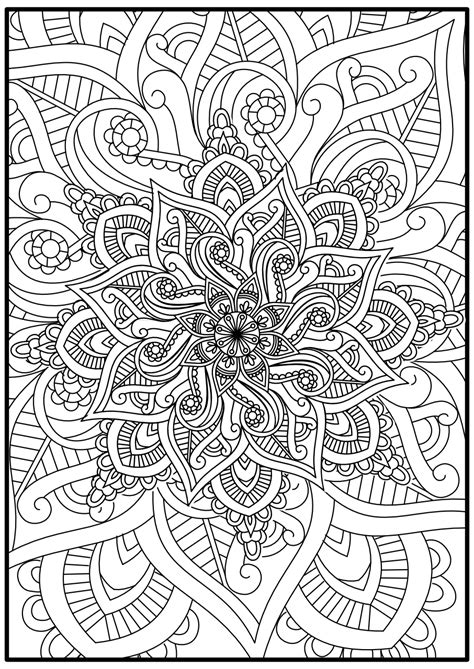 Mandala Coloring Page | Mandala coloring books, Mandala coloring pages, Coloring pages