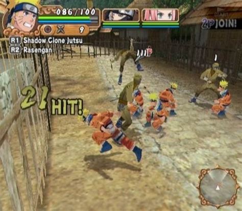 Naruto: Uzumaki Chronicles 2 screenshots for PlayStation 2