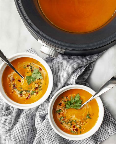 Slow Cooker Curried Butternut Squash Soup | Last Ingredient