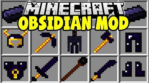 Obsidian Armor Minecraft