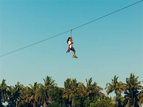 Flying fox zipline - Saguna Baug