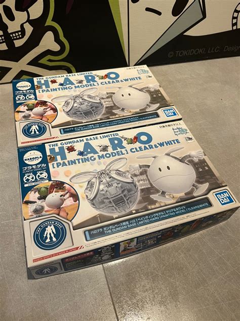 Gundam Kit - The Gundam Base Haro clear & white version, Hobbies & Toys ...