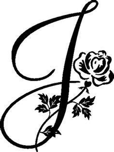 J Letter Font - No Flower | tattoo | Letter j tattoo, Tattoo fonts ...