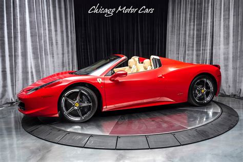 Used 2014 Ferrari 458 Spider Convertible Only 9k Miles SERVICED! LOADED ...