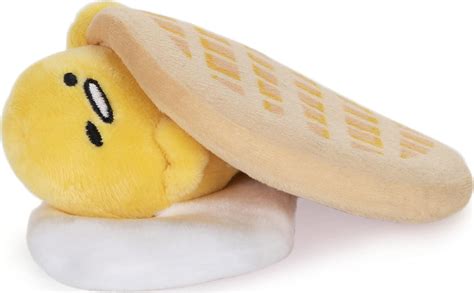 GUND Gudetama The Lazy Egg Waffle 6 Inch Plush : Amazon.co.uk: Toys & Games