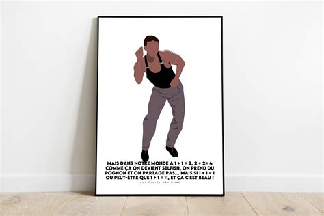 Jean-claude Van Damme Poster Poster Print - Etsy