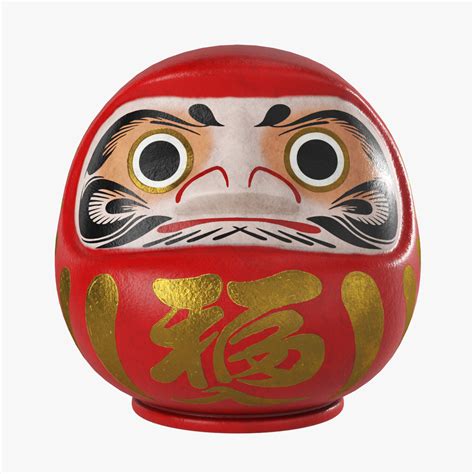 Daruma doll 3D model - TurboSquid 1581067