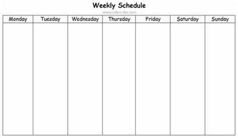 Printable Calendar Monday To Sunday | Free Resume Templates