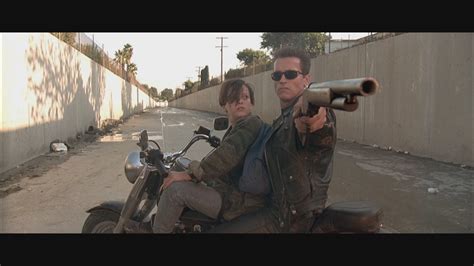 Terminator 2: Judgment Day HD Wallpaper - John Connor & The Terminator