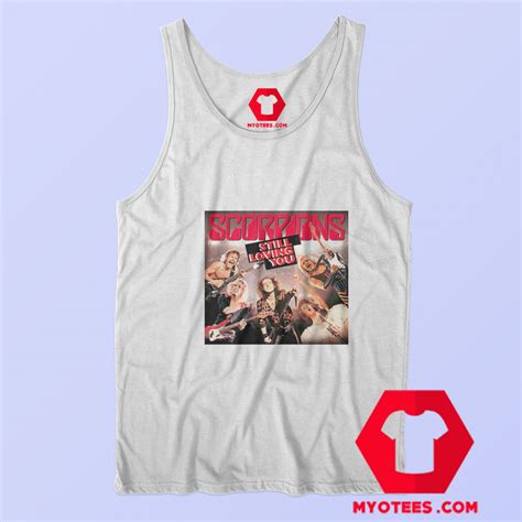 Scorpions Still Loving You Album Cover Tank Top - myotees.com