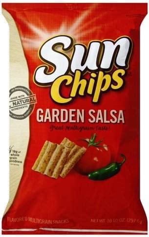 Sun Chips Garden Salsa Chips - 10.5 oz, Nutrition Information | Innit