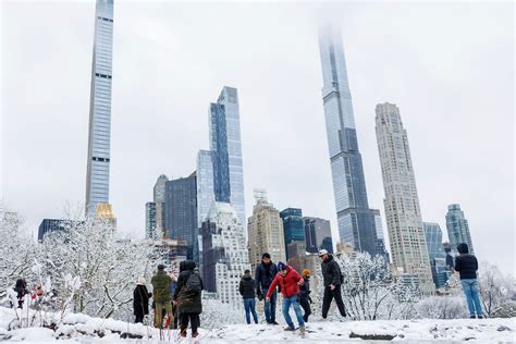 Winter storm breaks New York City’s record for most daily snow in 2 years