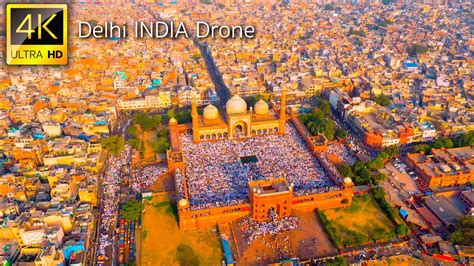 Delhi, India - 4K UHD Drone Video - YouTube