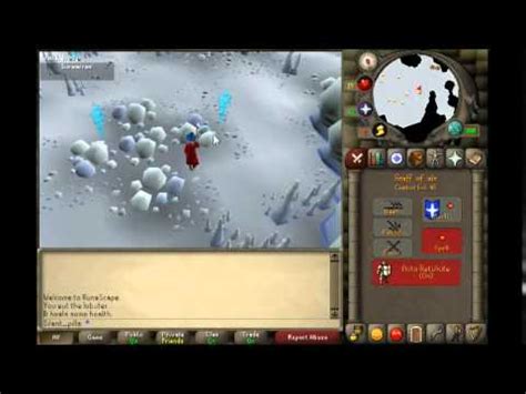 [OSRS] Safe Spot Ice Warriors - YouTube