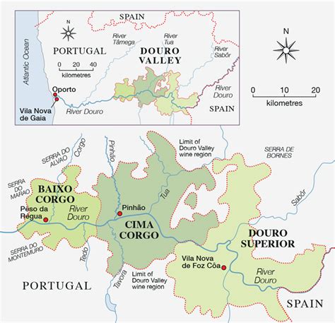 Convertir perjudicar Mal douro valley portugal map a pesar de Mencionar ...