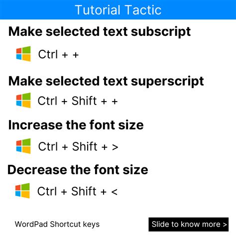 Wordpad shortcut keys | Shortcut key, Shortcut, Keyboard shortcuts