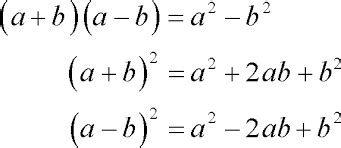 Math Review of Special Products of Binomials | Free Homework Help