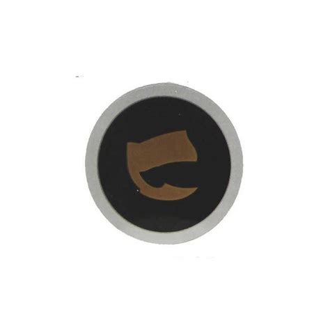 Buy Rayne Round Logo Sticker - Black Gold at the Sickboards Longboard Shop