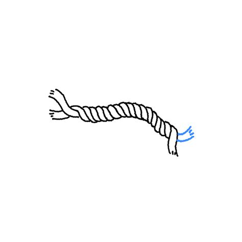 How to Draw a Rope - Step by Step Easy Drawing Guides - Drawing Howtos