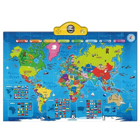 Map of the World for Kids - AlexandraewaMullen