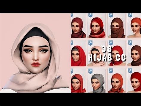 The Sims 4 | 38 HIJAB CC FINDS | + CC Links | Showcase | #1 - YouTube