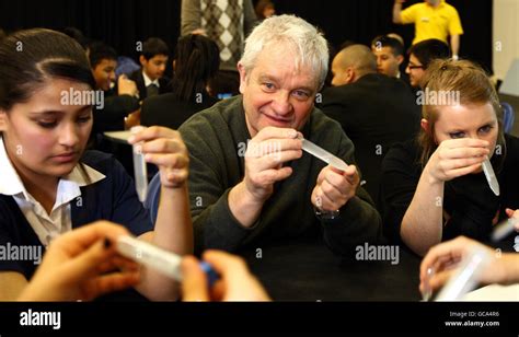 Nobel prize winner Dr Paul Nurse at the 'Think Tank', Birmingham where he led a DNA workshop of ...