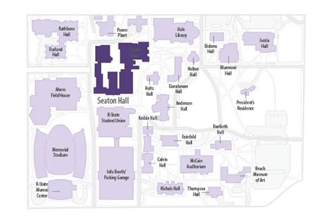 K State Campus Map