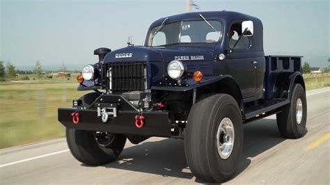 1947 Dodge Power Wagon Restomod Blends Classic Looks And Modern Power