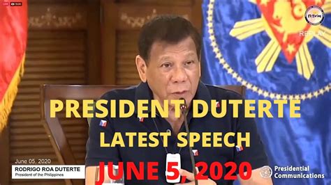 trending ph president duterte latest speech - YouTube