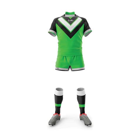 The Messenger Adults Custom Rugby Team Kit, Designed For Australia