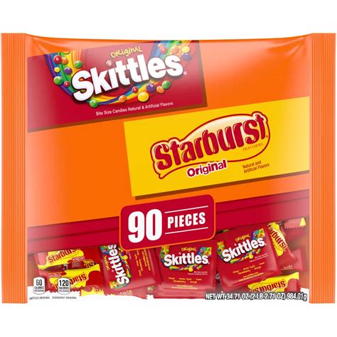 Skittles & Starburst Fun Size Candy Packs - Shop Candy at H-E-B