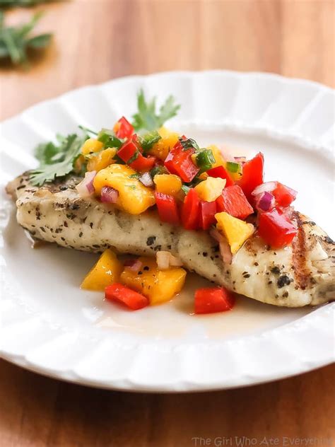 Grilled Tilapia With Mango Salsa