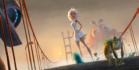 Art of Monsters Vs Aliens | Monsters vs aliens, Character design, Magical art