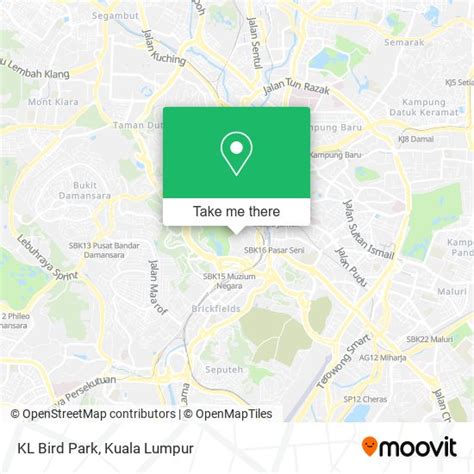 How to get to KL Bird Park in Kuala Lumpur by bus, MRT & LRT or train?