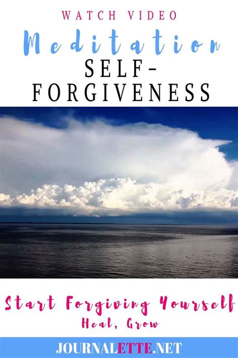 Start forgiving yourself for past mistakes, events, and negative ...