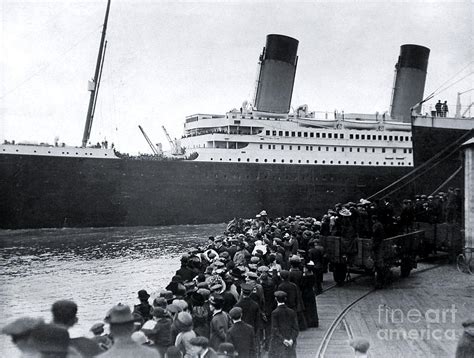 Titanic Leaving Southampton. Photograph by The Titanic Project