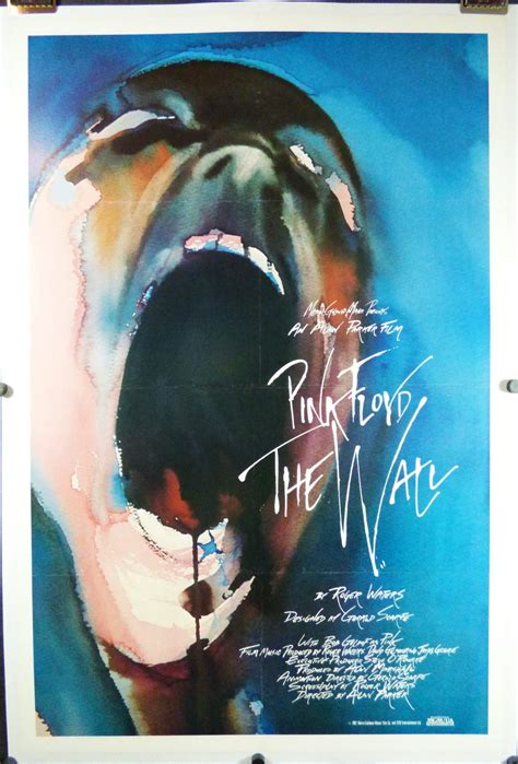 PINK FLOYD THE WALL, Original Alan Parker, Roger Walters Movie Poster ...