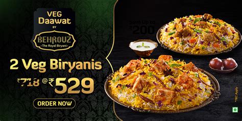 Order Behrouz Biryani Royal Biryani Near Me in Basaveshwara Nagar