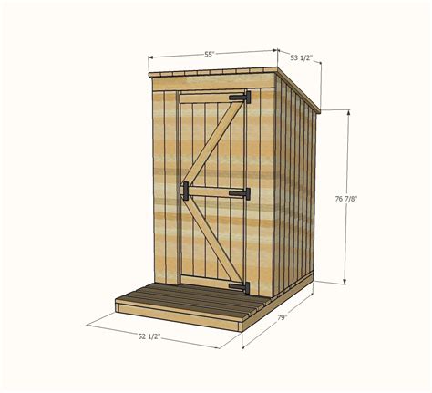 Outhouse Plan for Cabin | Outhouse plans, Building an outhouse, Outhouse