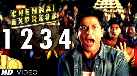 "One Two Three Four Chennai Express" Song | Shahrukh Khan, Deepika ...