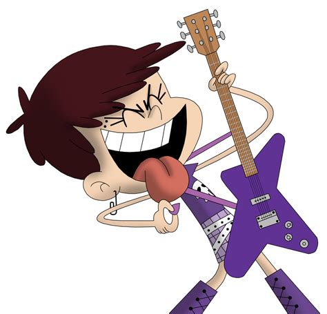 Luna Loud Rocking Out Y'all by CaptainEdwardTeague on DeviantArt